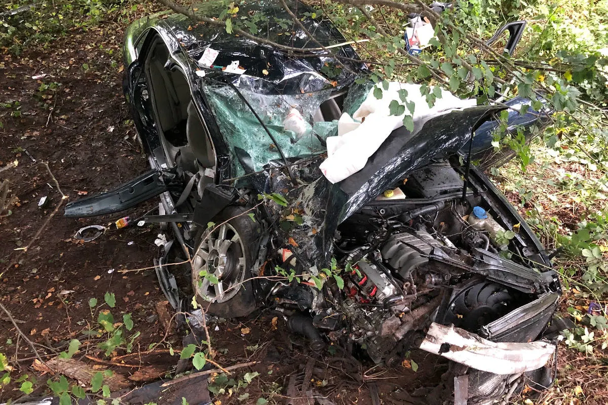 Fischbach bei Dahn – Schwerer Verkehrsunfall mit 2 verletzten Personen