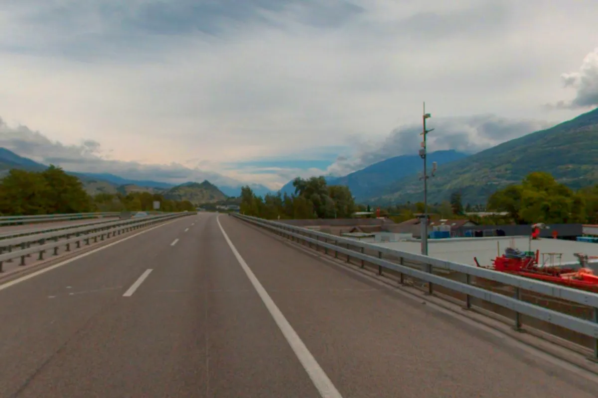 A9 bei Riddes VS – Nachtsperrung wegen Ersatz einer Wetterstation