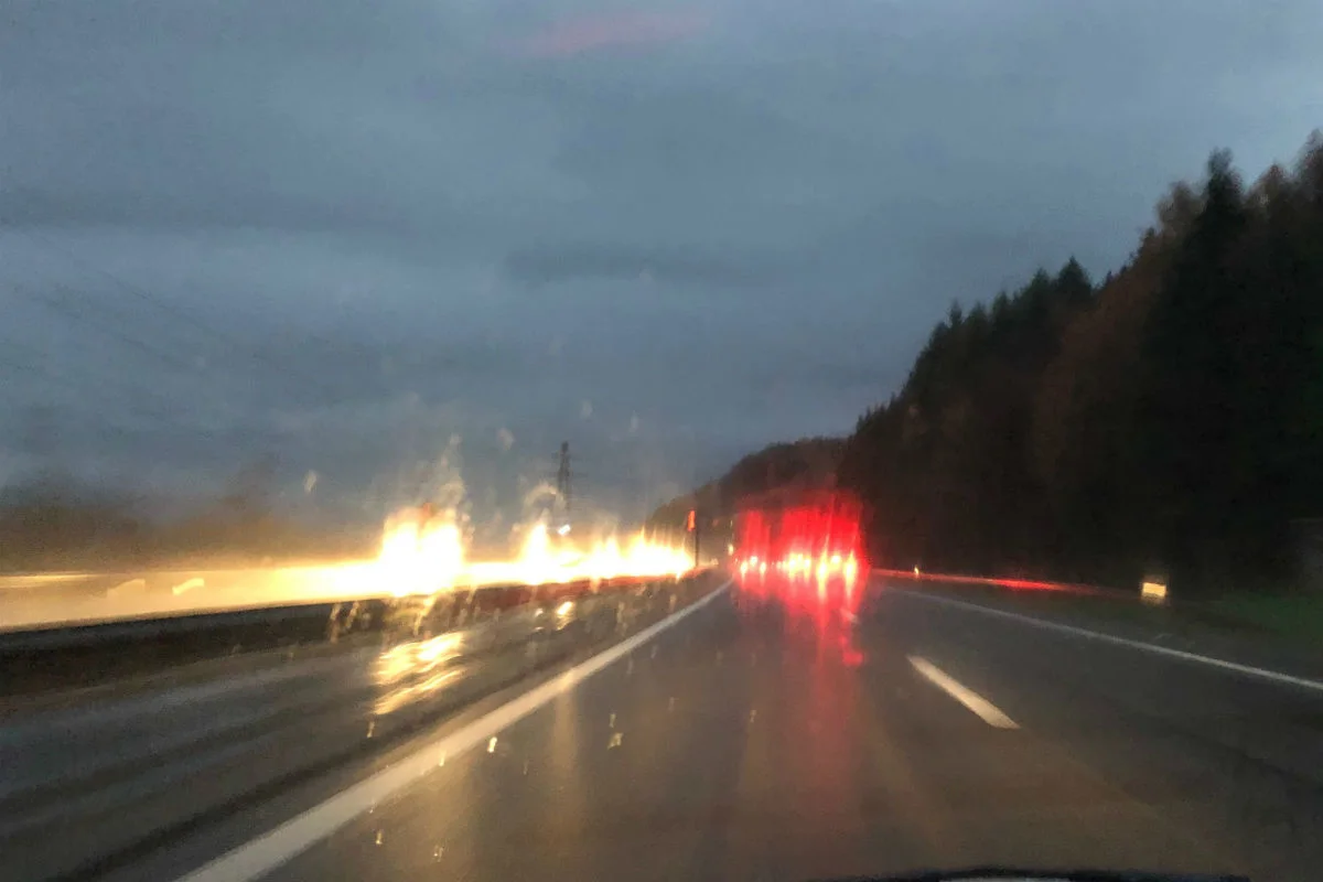 Schweiz -  Marielou brachte teils Orkanböen!
