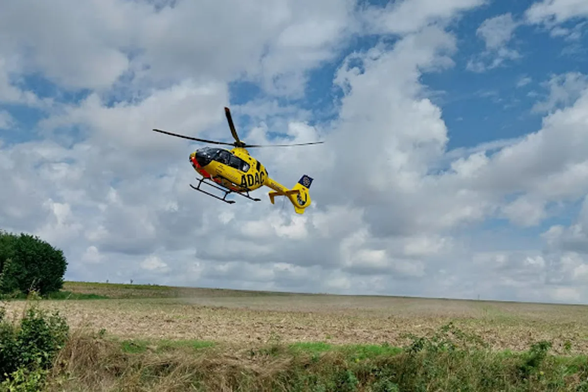 Gangelt NW – Schwerverletzter nach Unfall von Lkw und Pkw