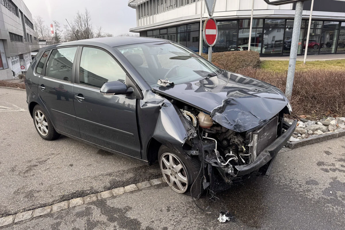 St.Gallen – Kollision nach einer Vortrittsmissachtung 