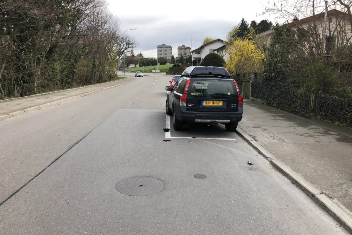 Rorschacherberg SG - In parkiertes Auto geprallt