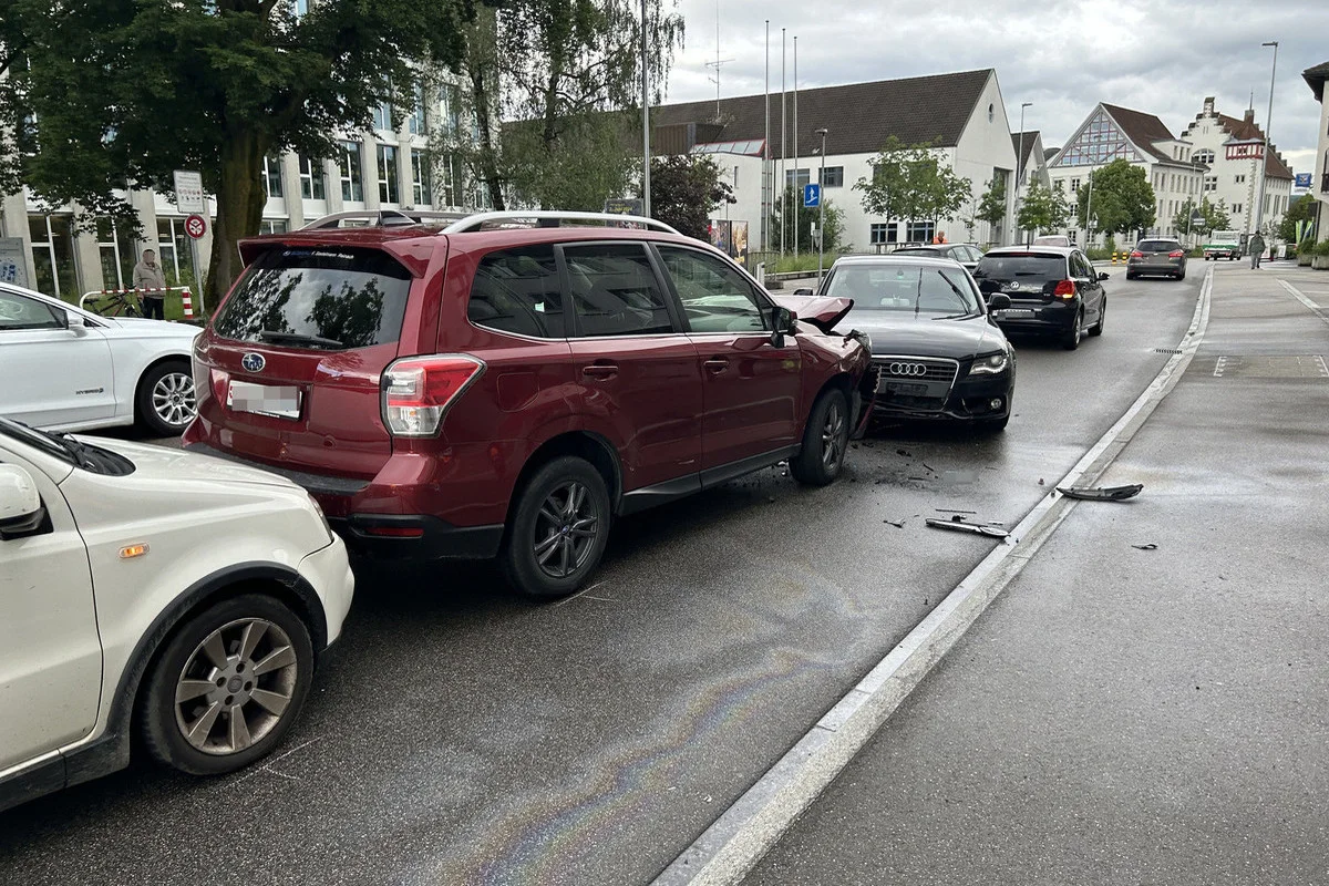 Unfall in Suhr AG - Am Steuer eingeschlafen