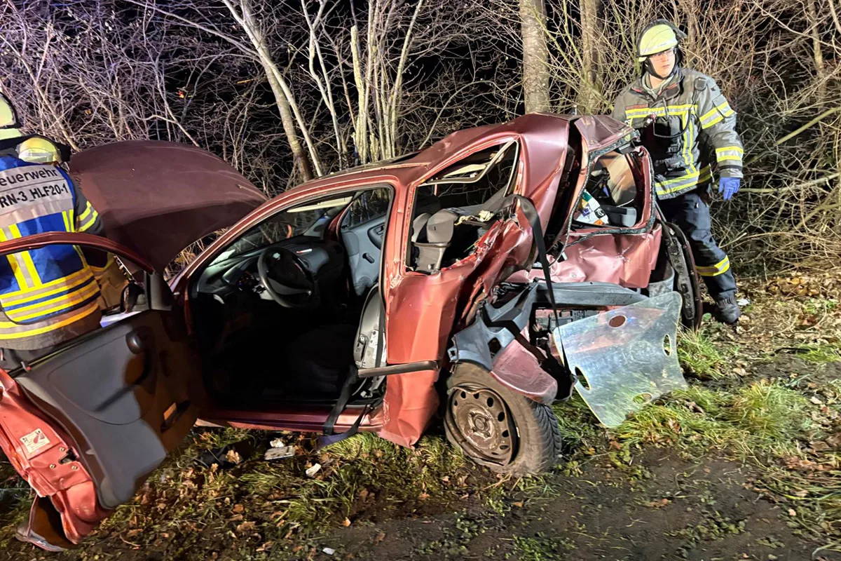 Werne – Zwei Schwerverletzte nach Unfall von zwei Pkw
