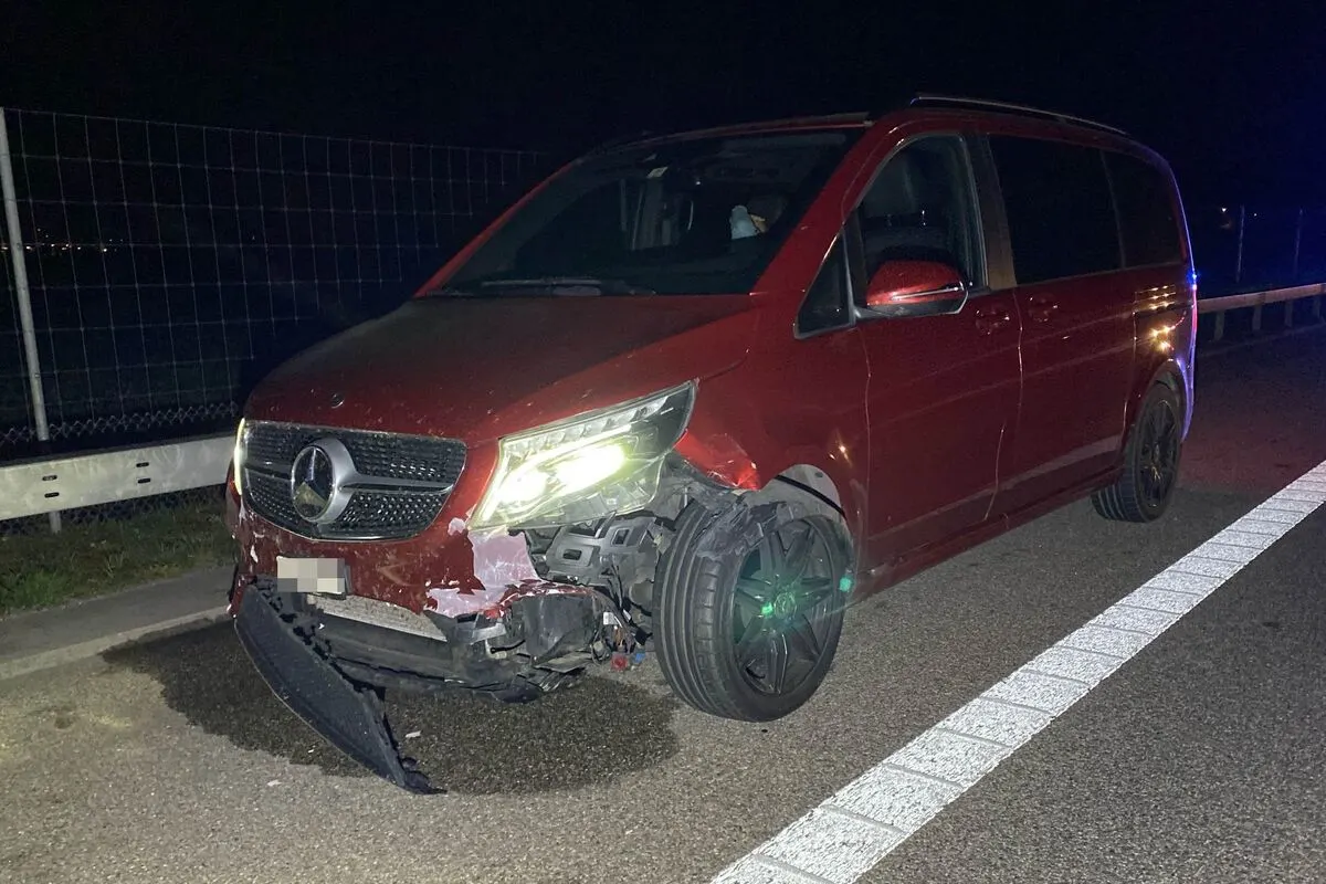 A1 bei Härkingen SO - Auffahrkollision zwischen zwei Autos