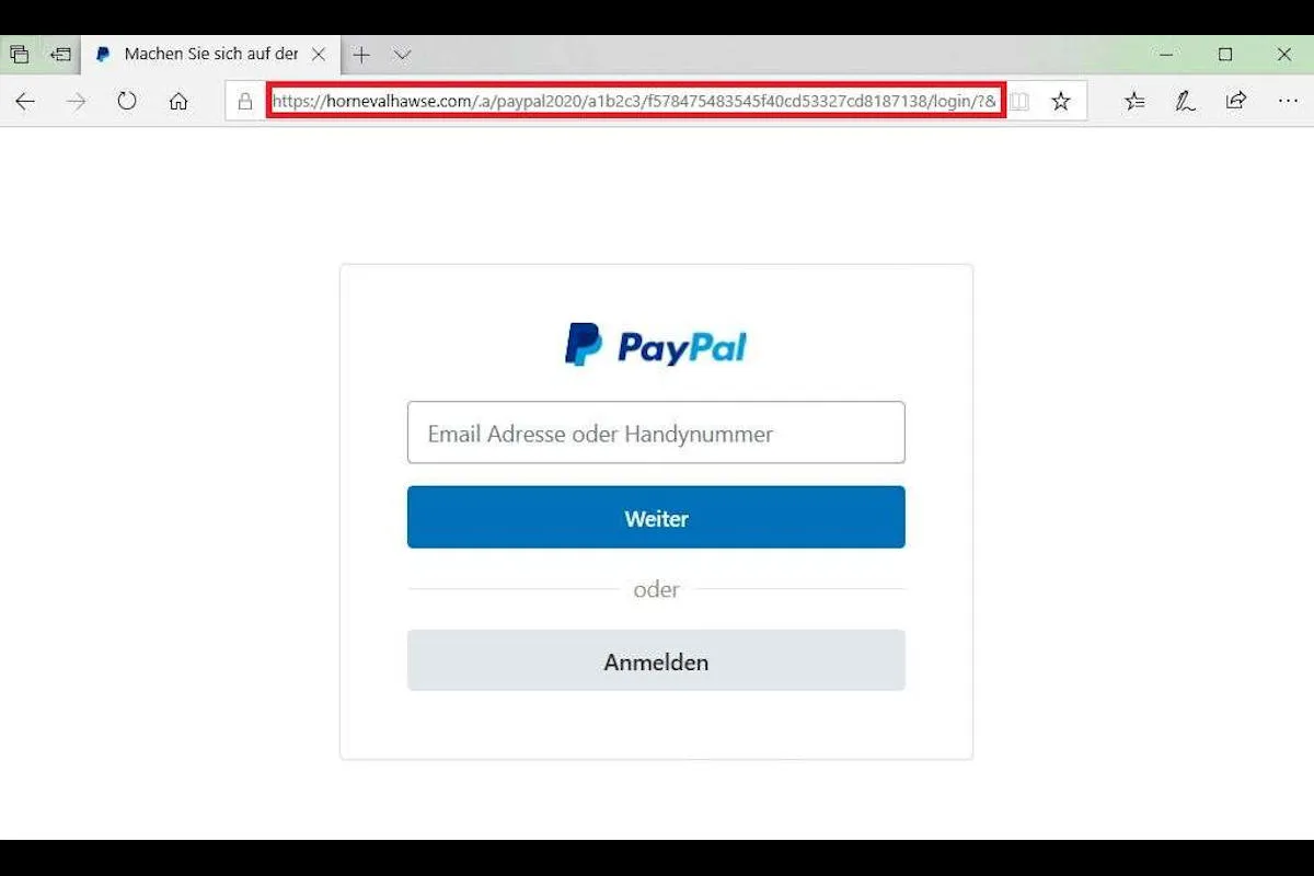 Achtung – Betrügerische E-Mails von PayPal