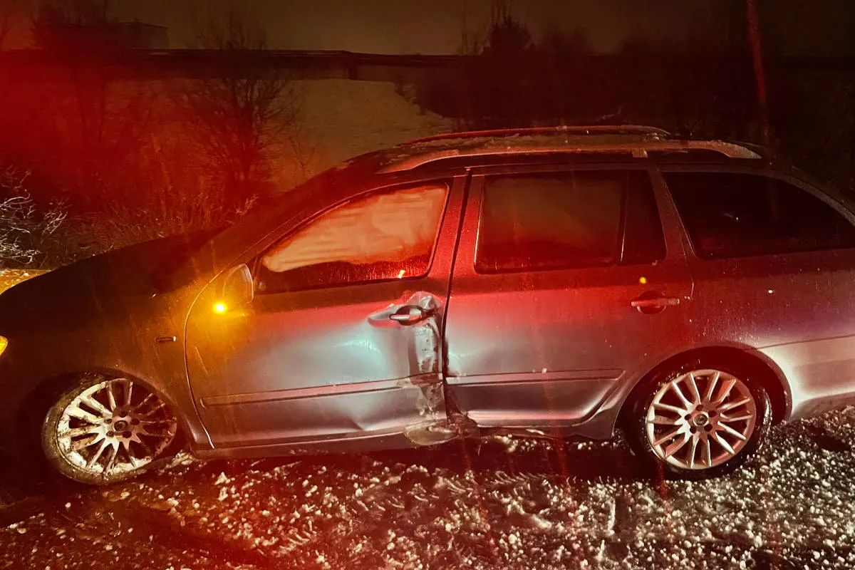 Altdorf UR – Selbstunfall auf schneebedeckter Strasse