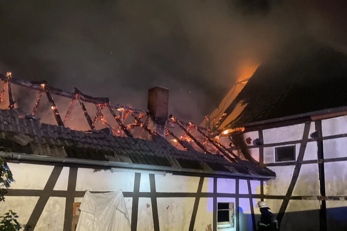 Dortmund NW – Brand auf Bauernhof