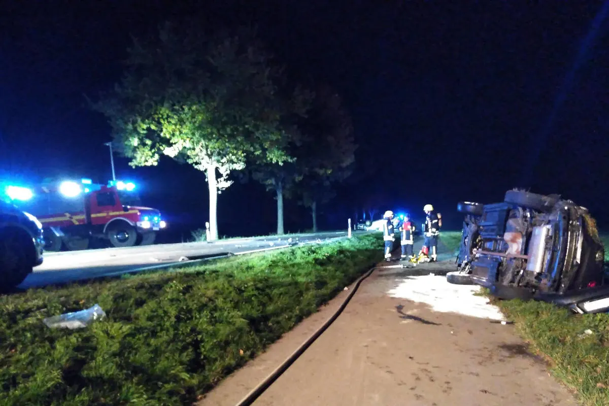 Unfall Gangelt - Drei Personen bei Verkehrsunfall verletzt