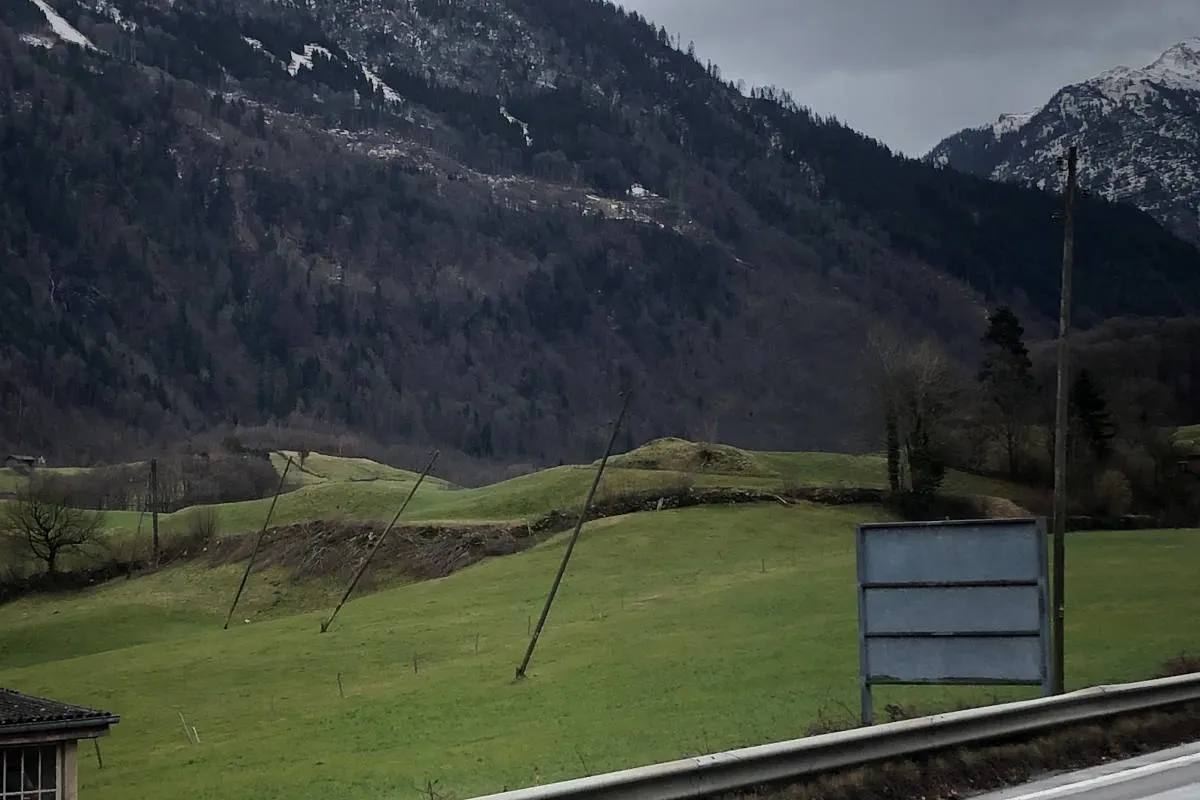 Glarus GL - Sturmschäden im Glarnerland