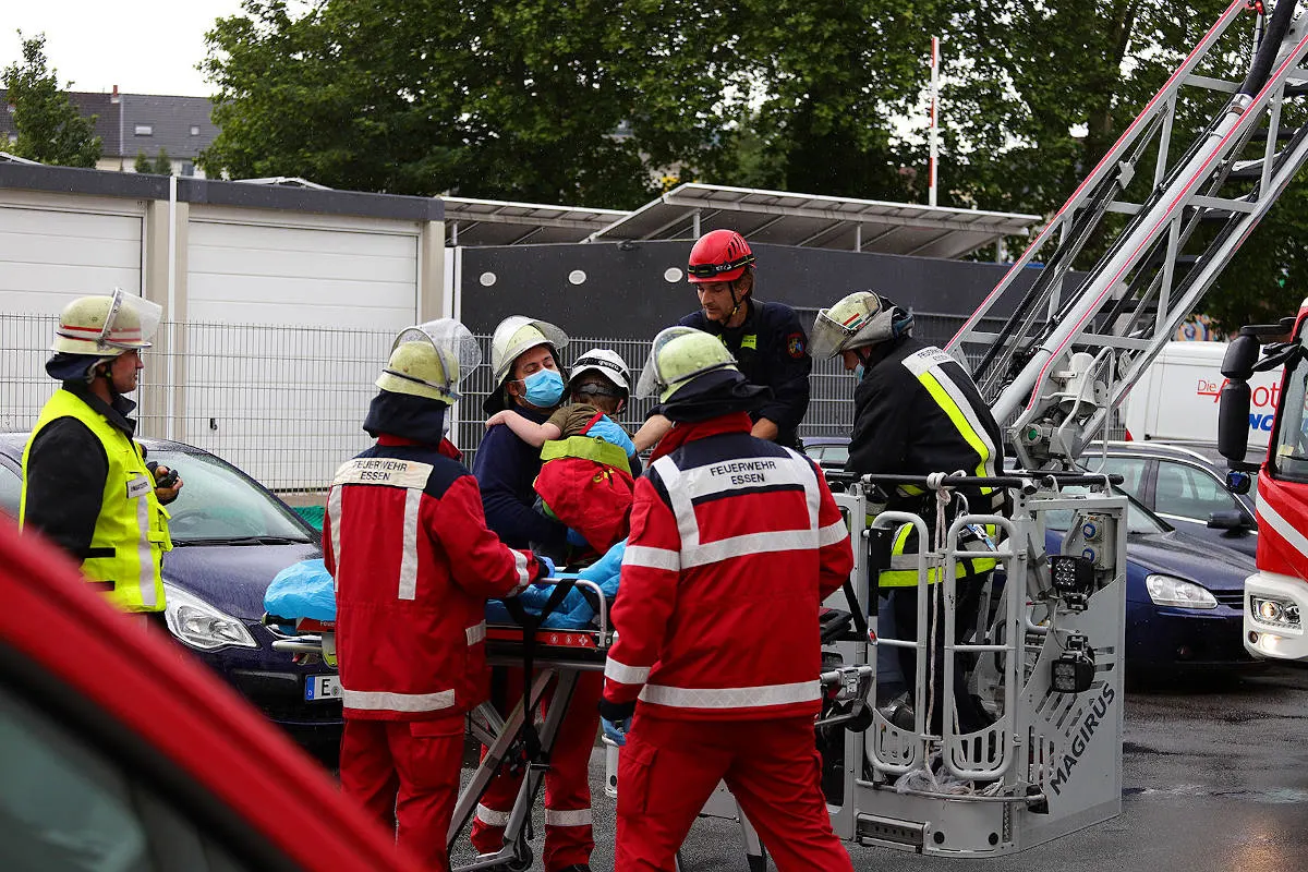 Essen-Frohnhausen – Dramatische Rettungsaktion