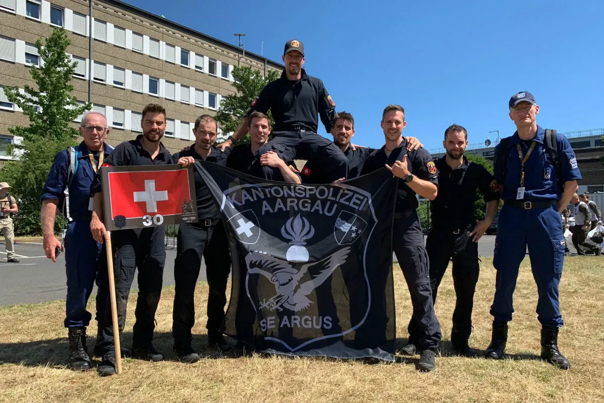 Aarau/Bonn - Gesamtsieg für Sondereinheit "ARGUS"