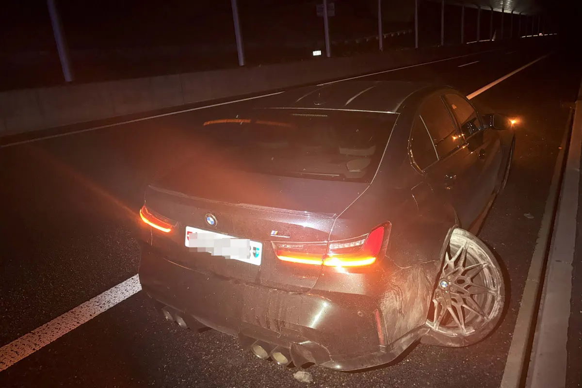 A2 Strengelbach AG – Junglenker verliert Kontrolle über BMW