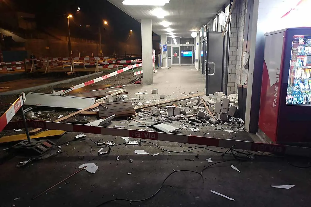Dringender Zeugenaufruf aus Killwangen AG - Geldautomat gesprengt
