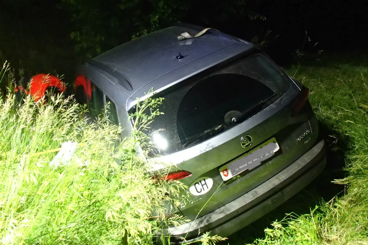 Zufikon AG - Unter Alkoholeinfluss Unfall gebaut