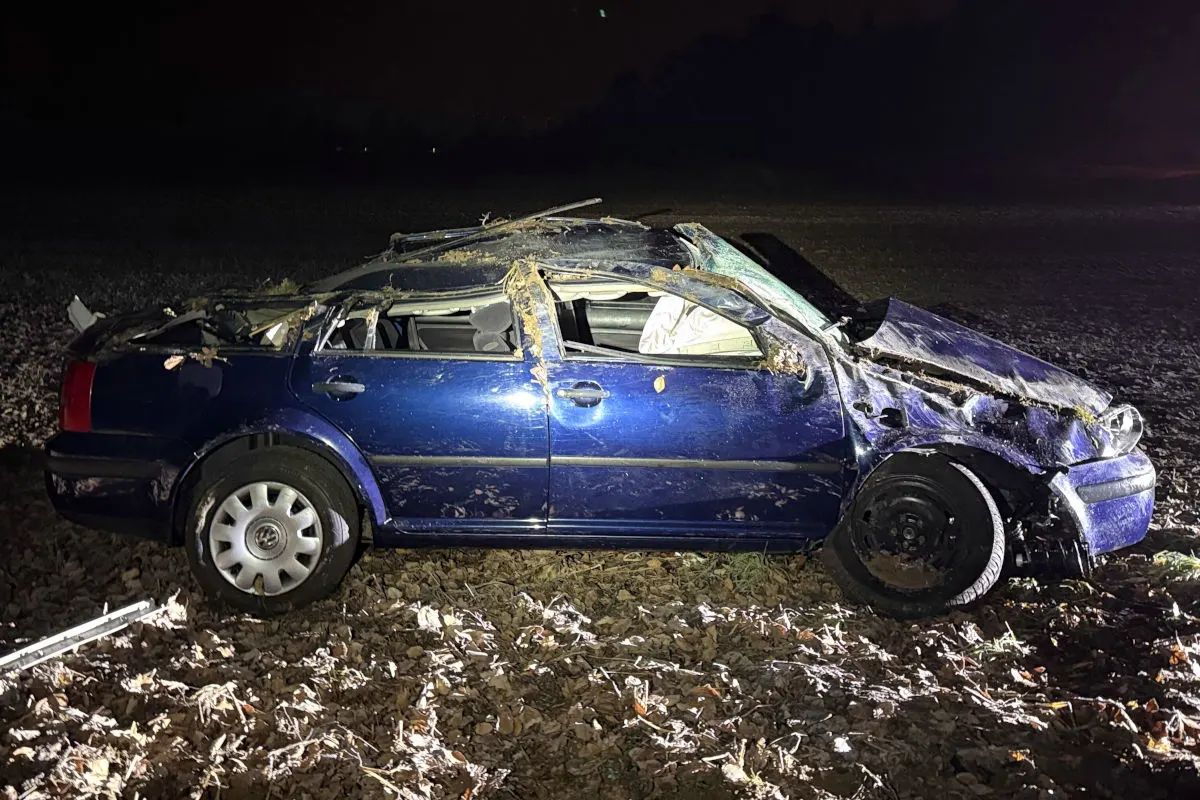 Birrhard AG – Neulenker verursacht Unfall mit Überschlag