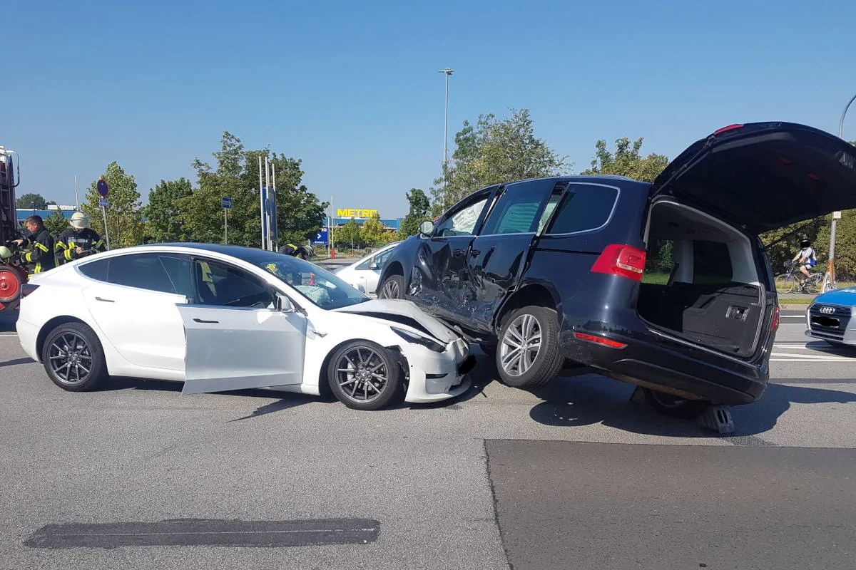 Verkehrsunfall mit zwei Verletzten