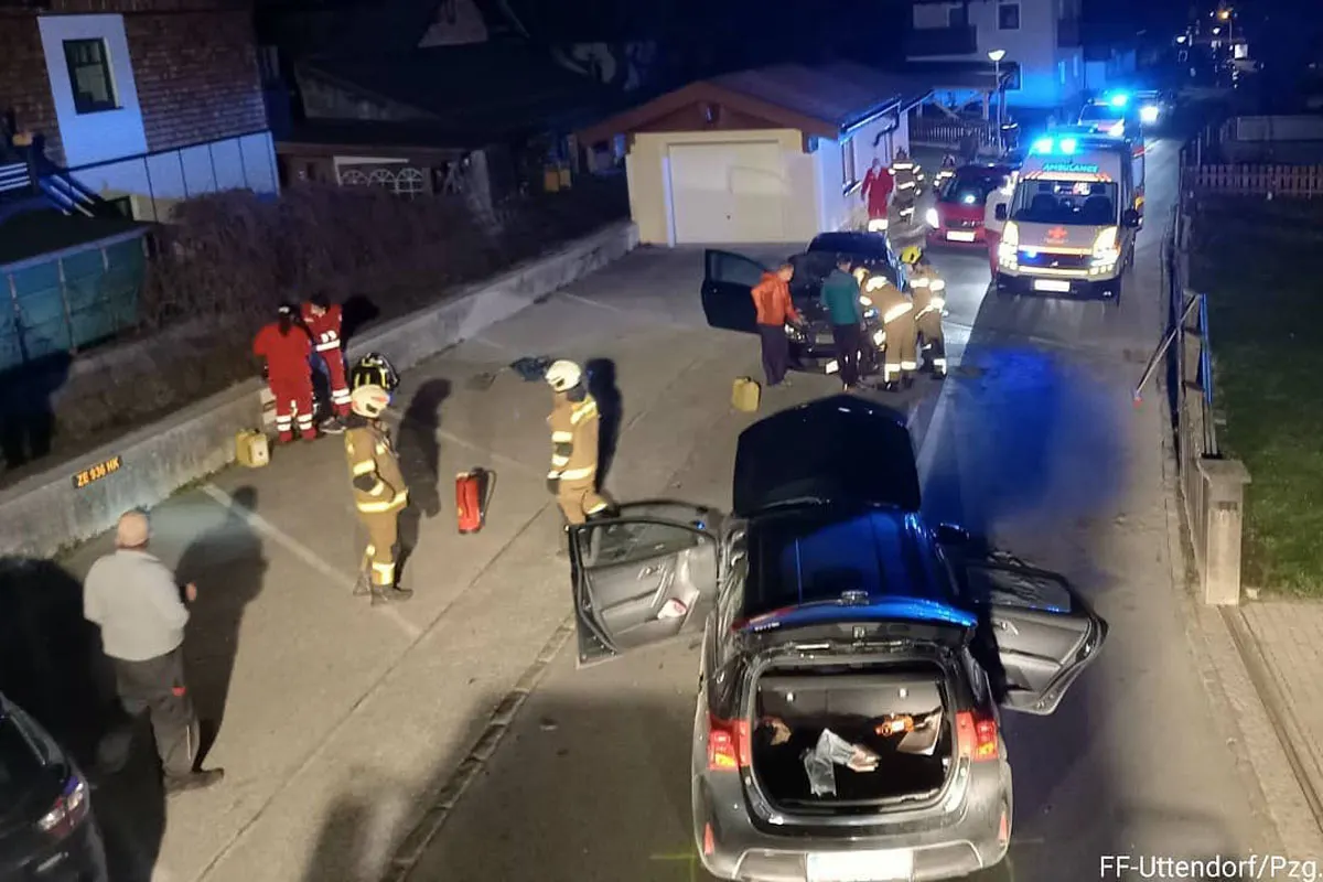 Uttendorf - Zwei Alkolenker krachen frontal zusammen!