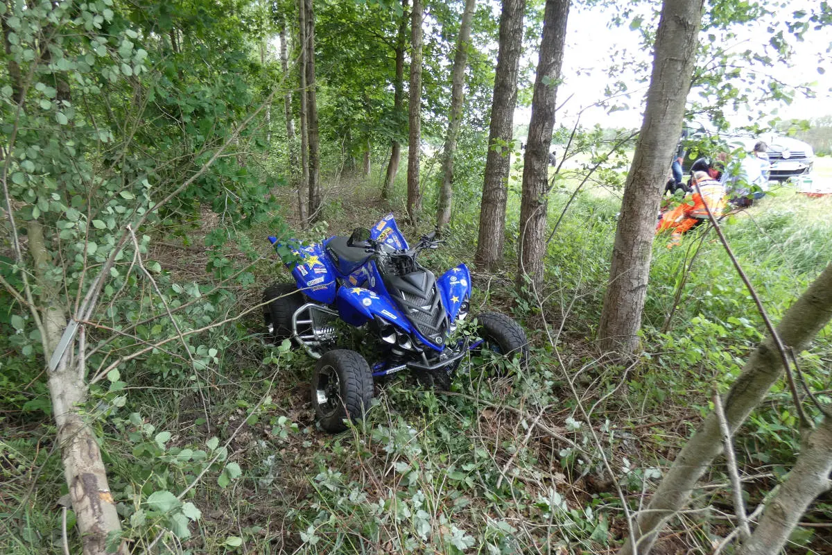 Unterlüß – Quadfahrer bei Unfall schwer verletzt