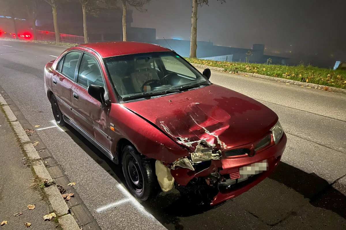 St.Gallen – Fahrunfähig in Zustellfahrzeug gefahren