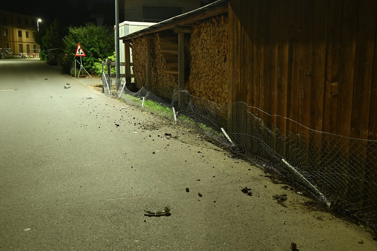 Walenstadt SG – 17-Jähriger verursacht Unfall und flüchtet