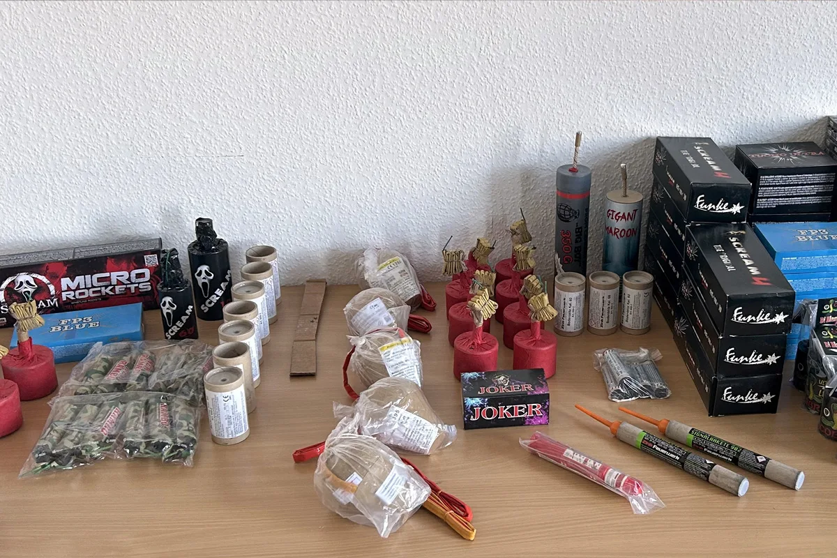Zoll warnt vor illegalem und gefährlichem Feuerwerk aus dem Ausland