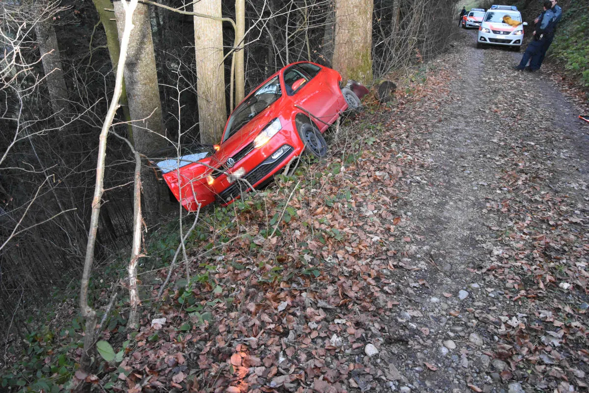 Necker SG - Auf Lernfahrt verunfallt