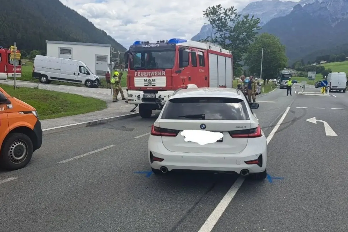 Waidring – Rettungshubschrauber nach Unfall im Einsatz