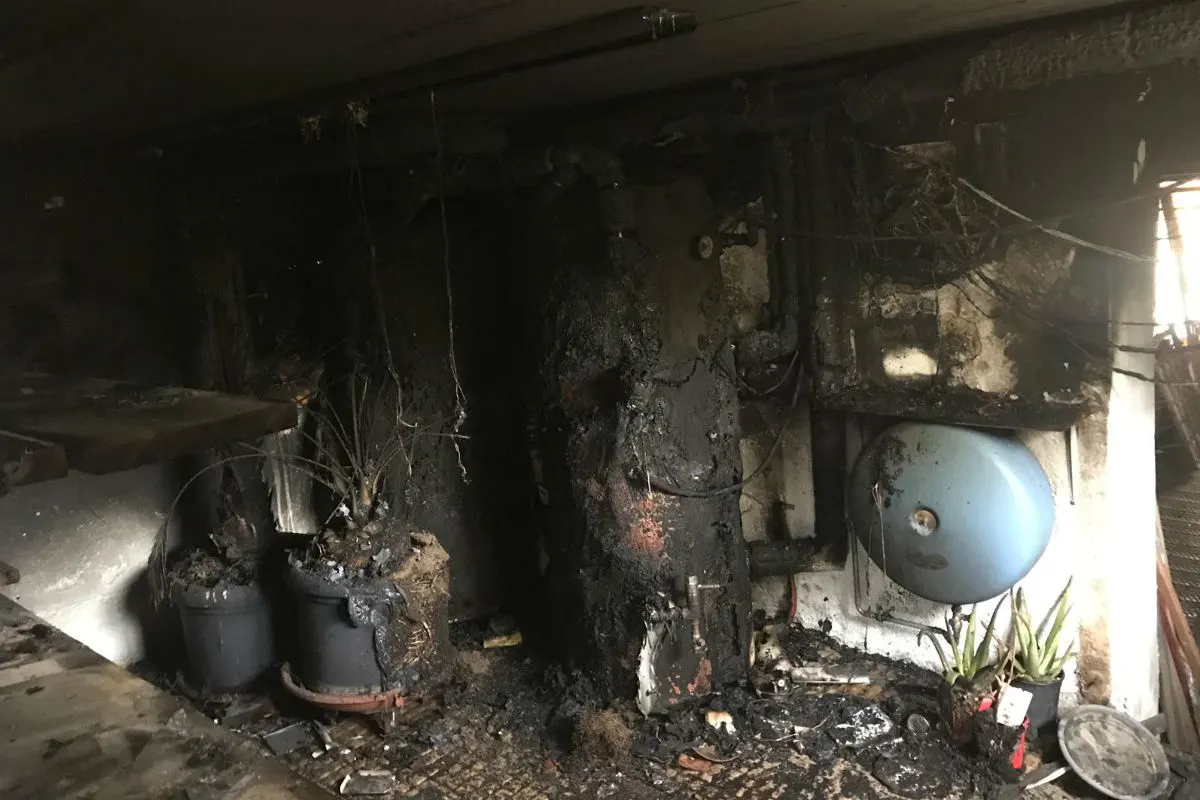 Schleitheim SH - Vier Personen nach Brand im Spital