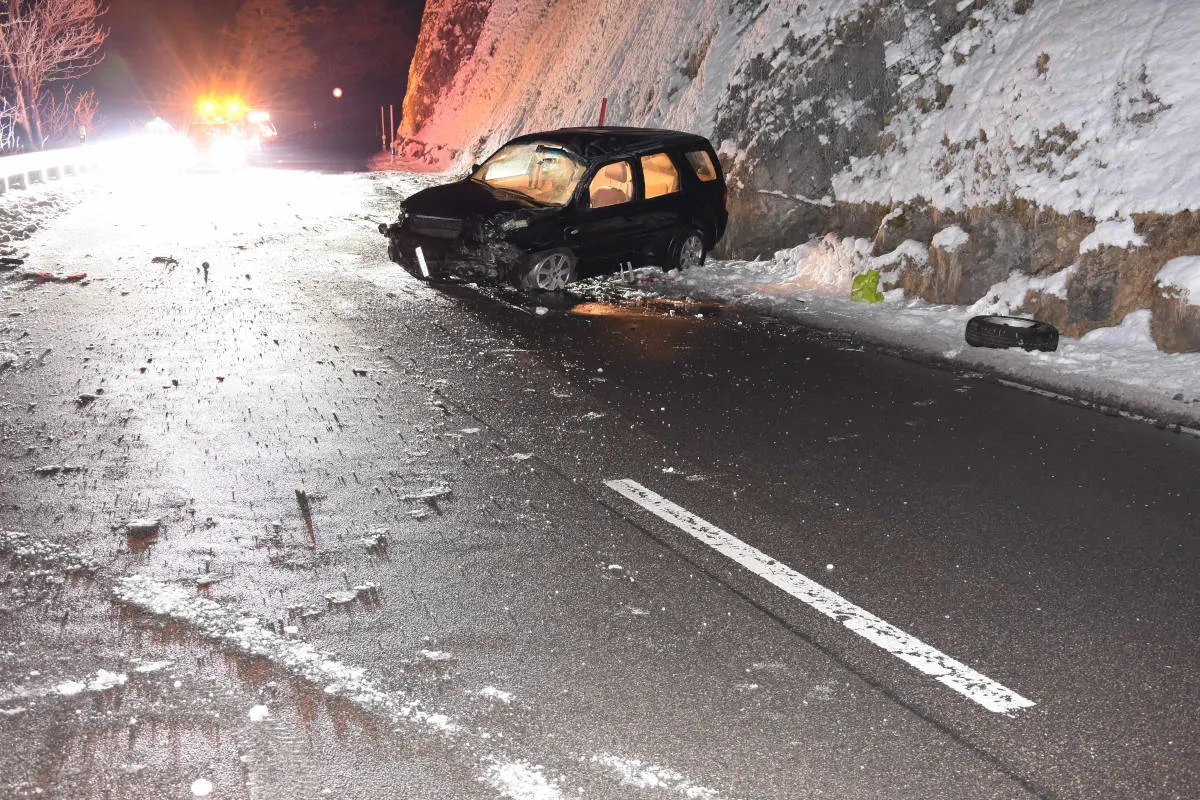 Alt St.Johann SG - Betrunken Selbstunfall gebaut