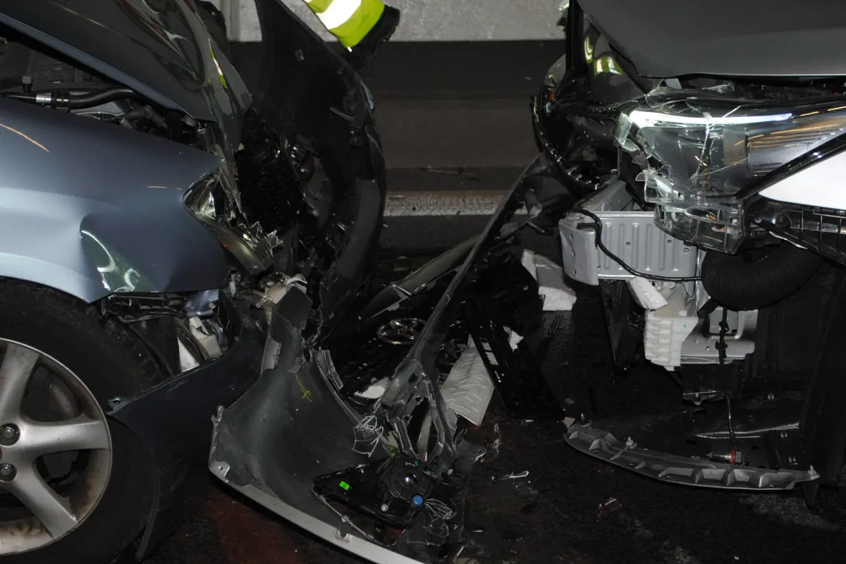 Stadt Schaffhausen - 4 Personen bei Tunnelunfall verletzt
