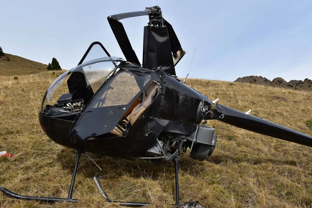 Maienfeld GR – Helikopter bei Landeanflugübungen abgestürzt