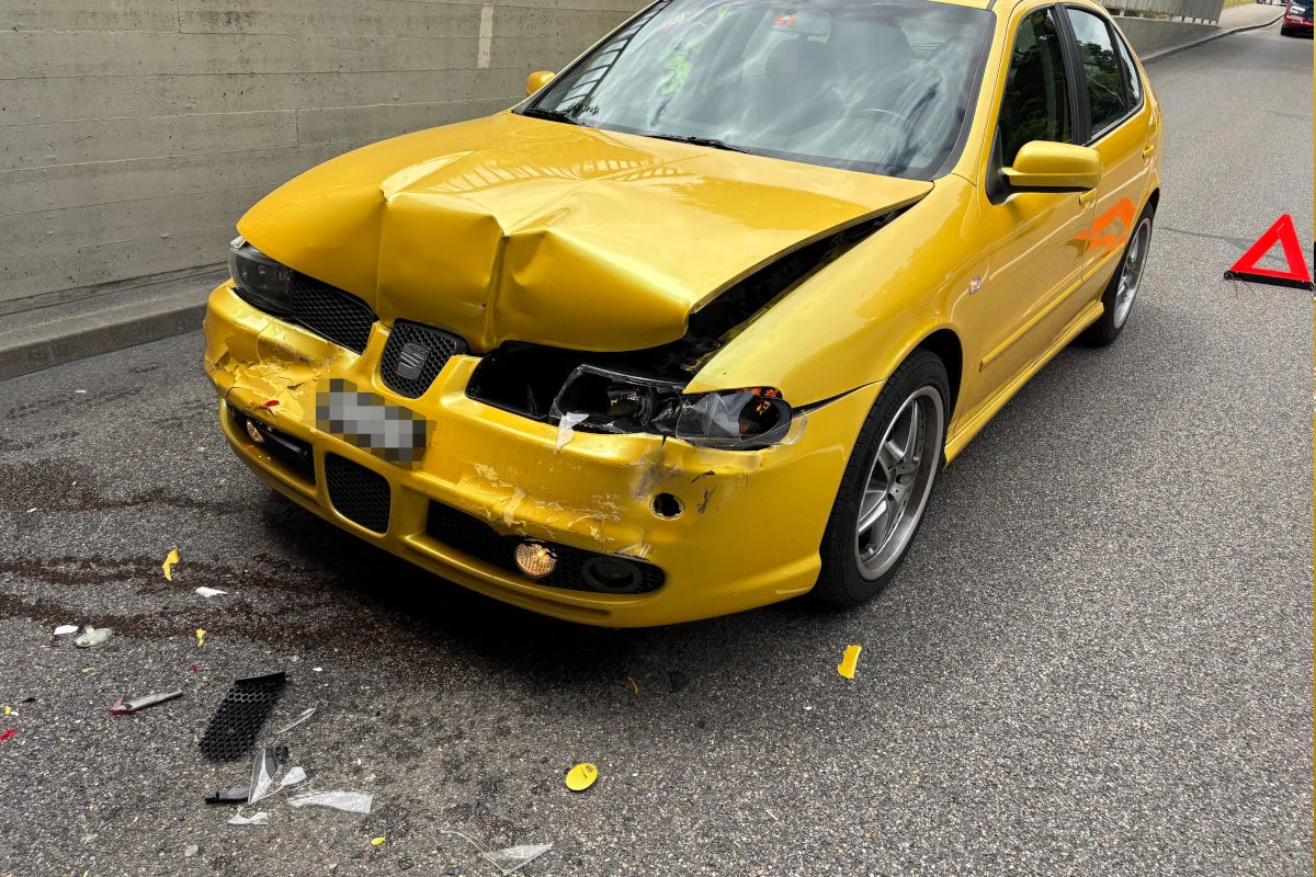 Unfall in Weinfelden TG – Kind bei Auffahrkollision verletzt