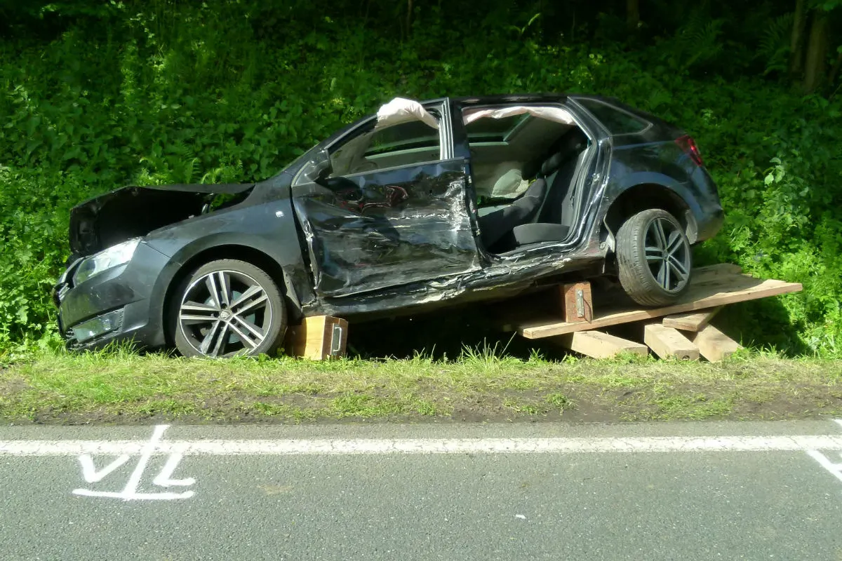 Vier Schwerverletzte nach Verkehrsunfall 