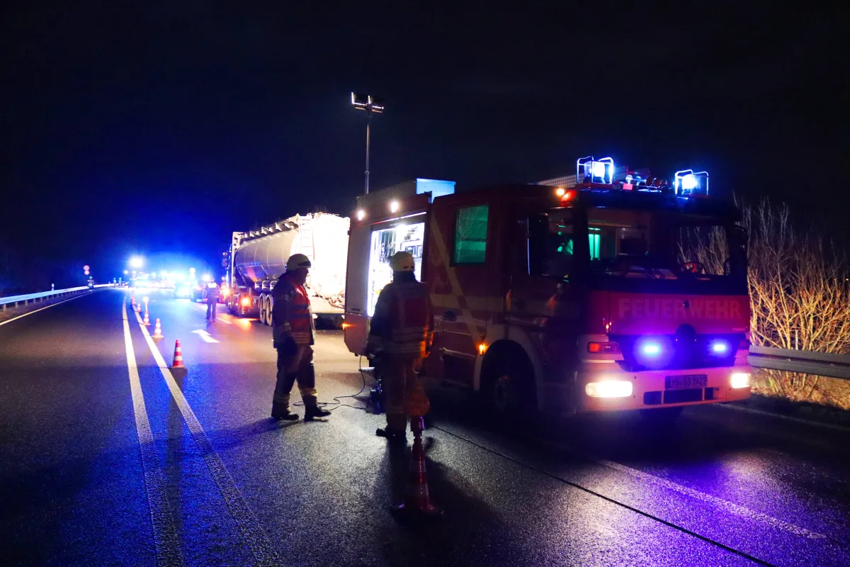 B56n Gangelt – Lange Sperrung nach Verkehrsunfall