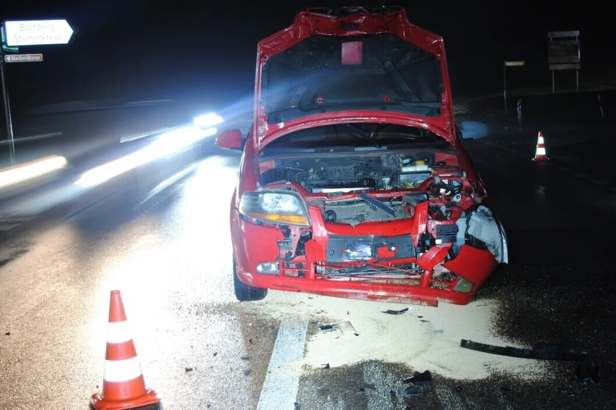 Heftiger Unfall in Rüdlingen SH 