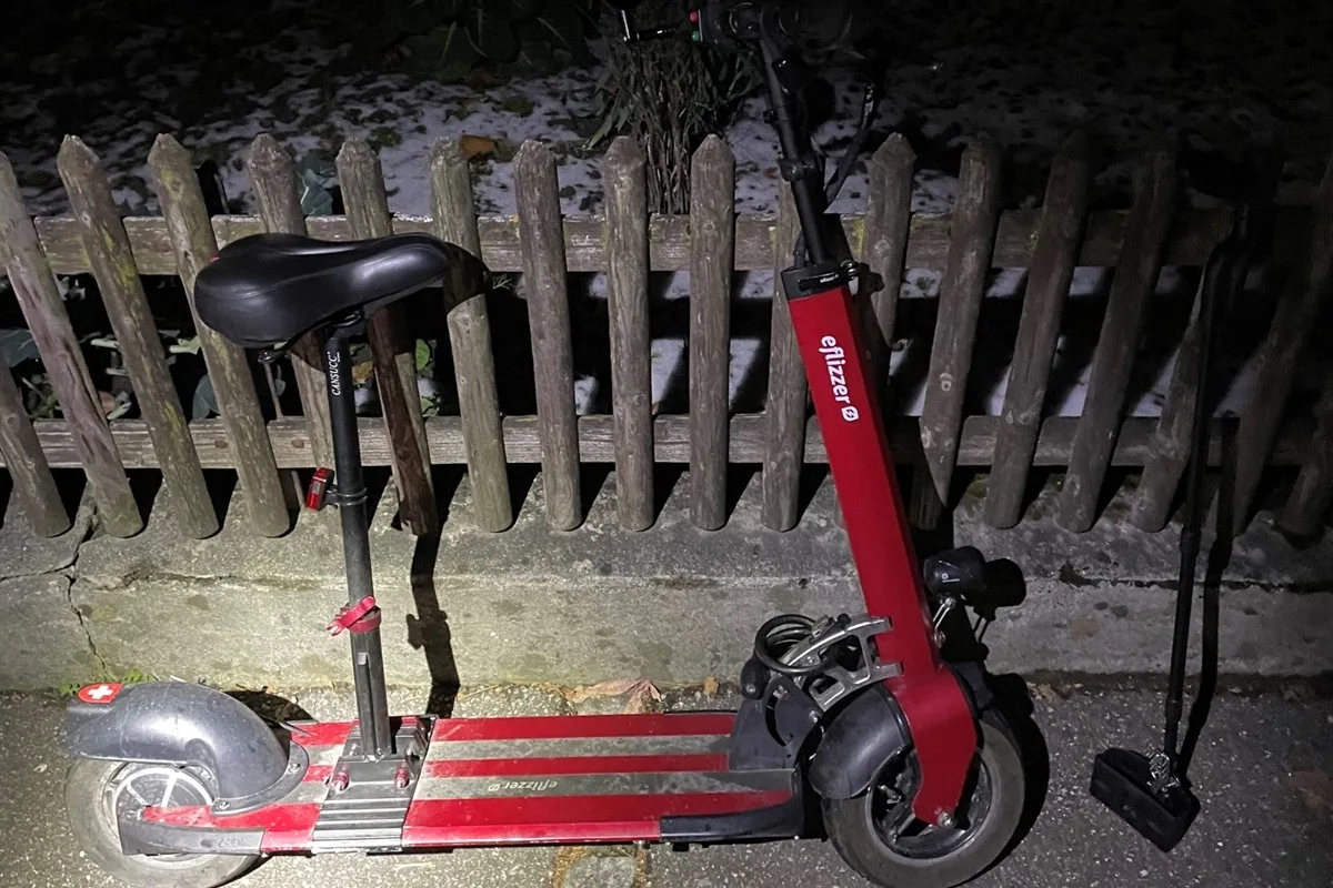 Landquart GR - Oberschenkelbruch nach Fahrt mit E-Scooter