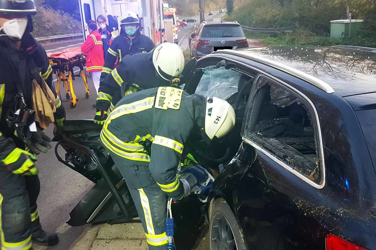 Crash in Mülheim an der Ruhr - Pferd von Auto erfasst!