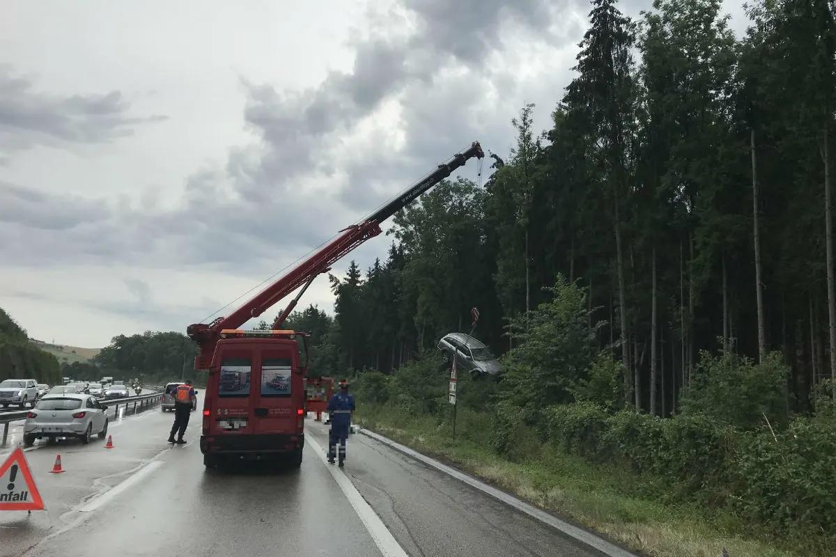 Arisdorf BL - Fahrzeuglenkerin verursacht Selbstunfall – Wildschutzzaun beschädigt