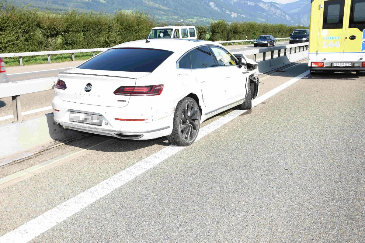 Bad Ragaz - 28-Jähriger verunfallt fahrunfähig