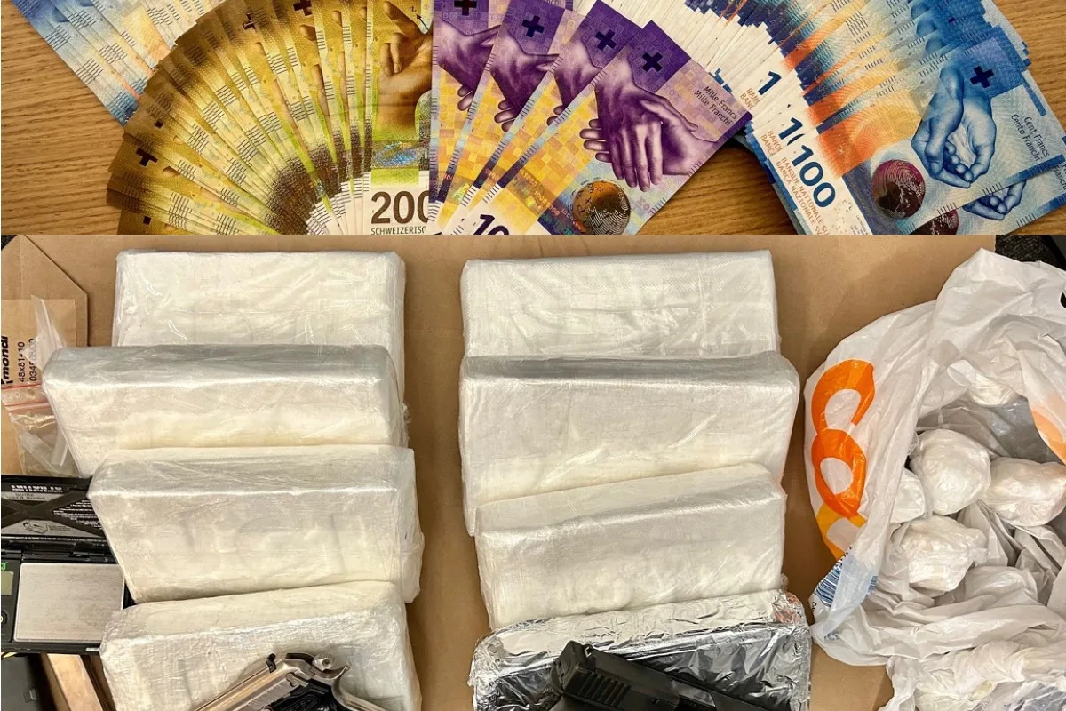 Zürich Kreis 4 - Drogen - Waffen - Bargeld - Acht Personen von Fahndern festgenommen