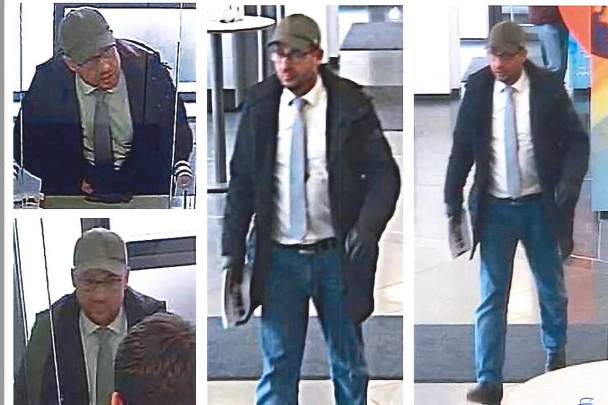 Gießen - Polizei fahndet mit Bildern nach einem mutmaßlichen Bankbetrüger