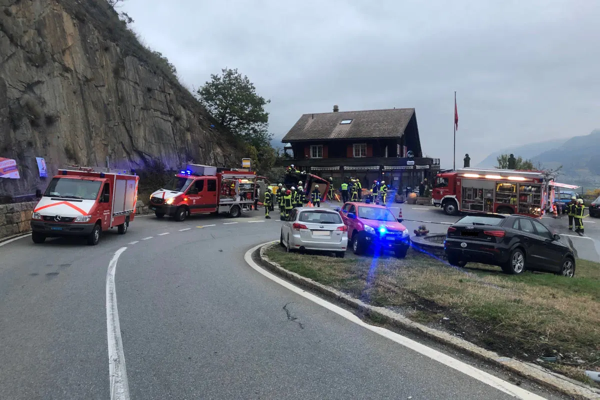 Martinach-Combe VS - Verkehrsunfall fordert ein Todesopfer