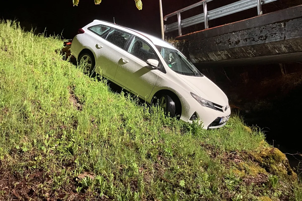 GL - Verkehrsunfall auf der Tannenbergstrasse in Haslen