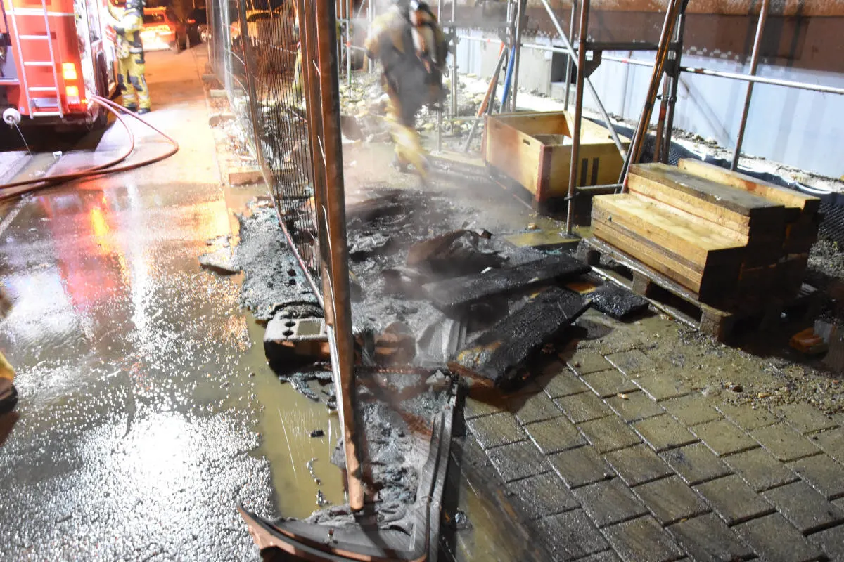 Brandstiftung in Wil SG – Baustellen-Toilette in Brand gesteckt – Zeugenaufruf