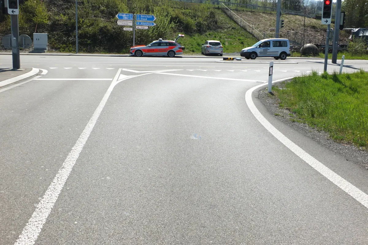 Thal SG – Fahrunfähig Unfall verursacht – Führerausweis weg