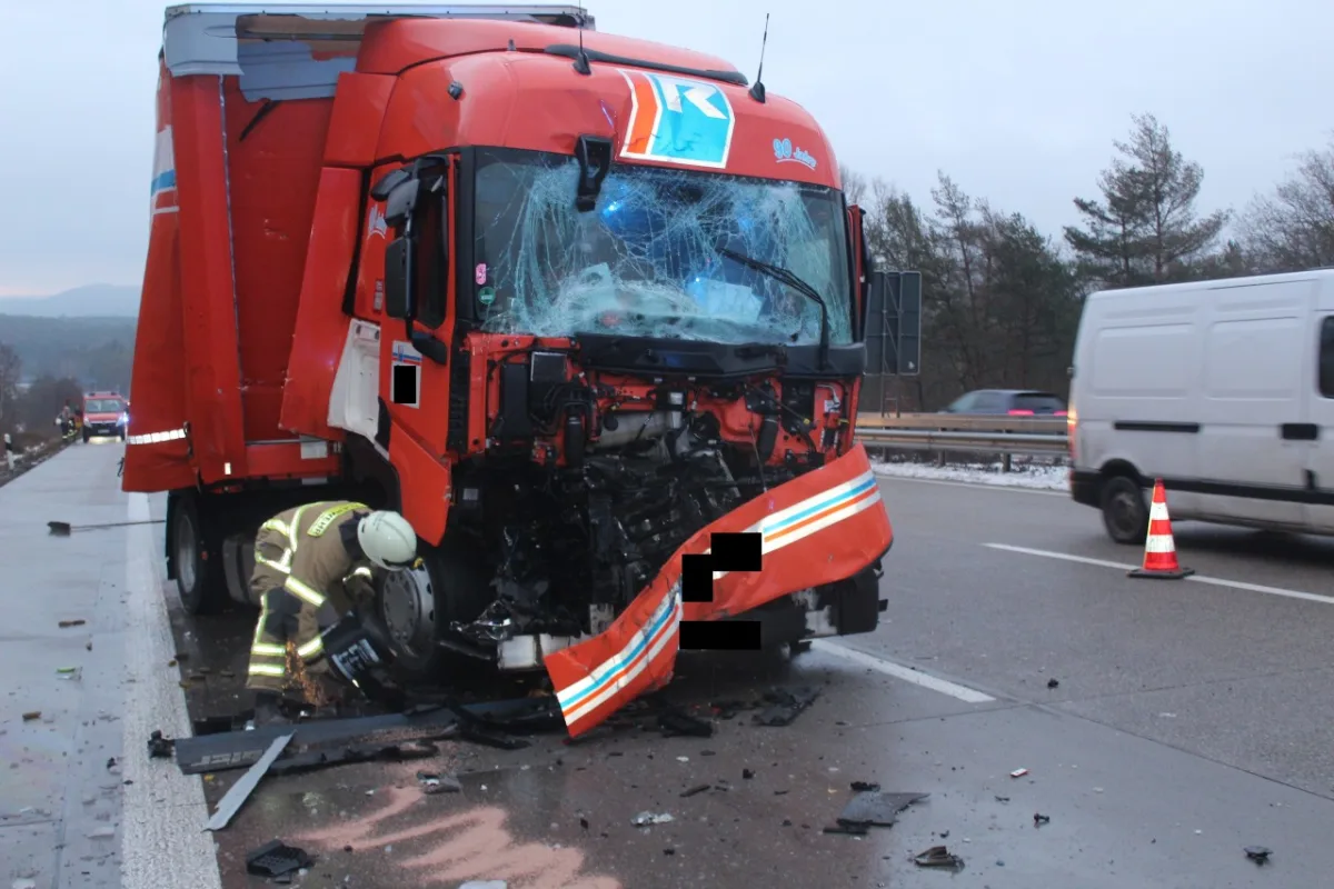Wattenheim – Unfall mit Verletzten auf der A6