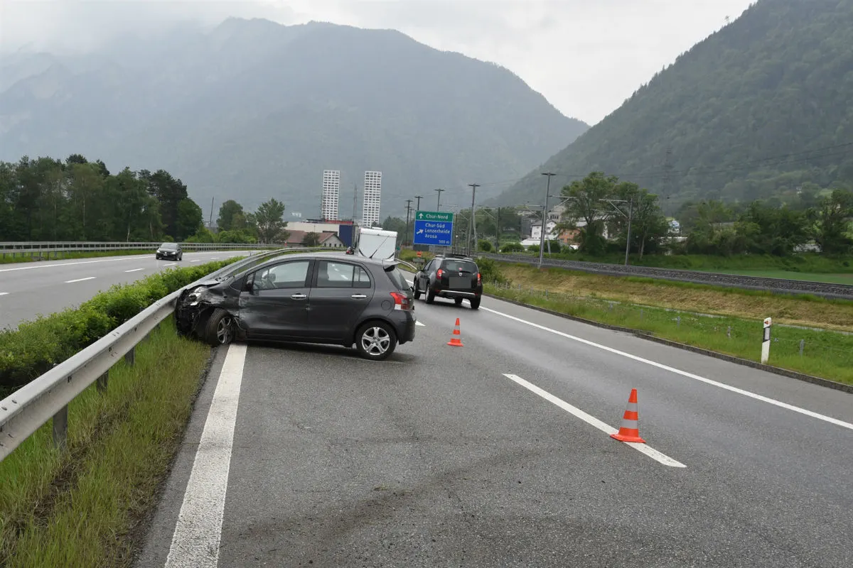 Chur GR - Überholmanöver geht schief - Zeugenaufruf