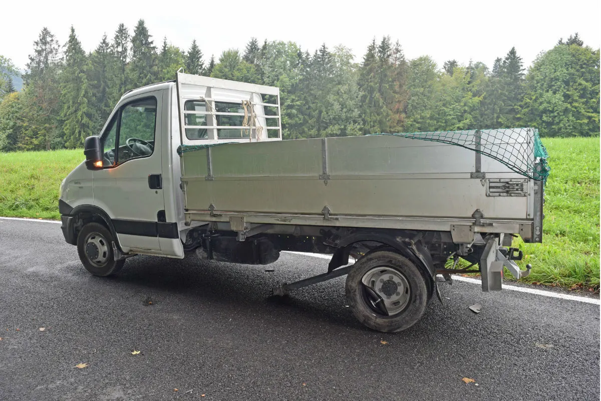 Luzern LU - Auto und Lieferwagen miteinander kollidiert
