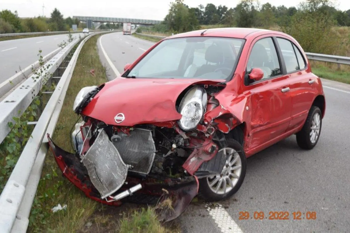 Schortens – Verkehrsunfall mit verletzter Person auf der B210